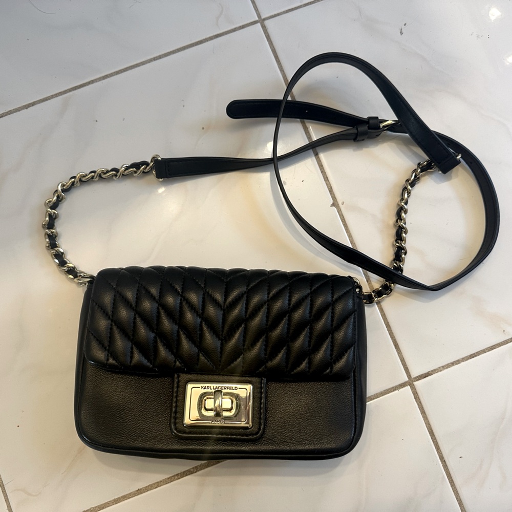 Karl Lagerfeld Black Crossbody
